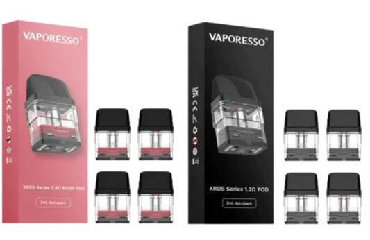 Capsules de remplacement Vaporesso XROS (paquet de 4)